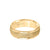 7MM Men's Wedding Band - Rope and Milgrain Center and Round Edge