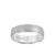 6MM Men's Classic Wedding Band - Hammered Finish and Step Edge