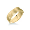 7MM Men's Wedding Band - Woven Design with Satin Finish