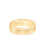 7MM Men's Wedding Band - Soft Sand Finish and Round Edge with Rope Detail and Milgrain Accents