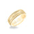 7MM Men's Wedding Band - Wheat Mofif with Milgrain Accents and Milgrain Edge