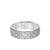 6.5MM Men's Wedding Band - Brush Finish with Cross and Infinity Design Center