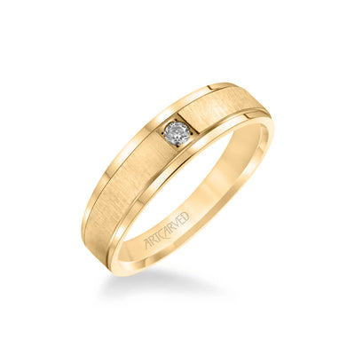 Designer Single Diamond Platinum Ring for Men JL PT 312 – Jewelove.US