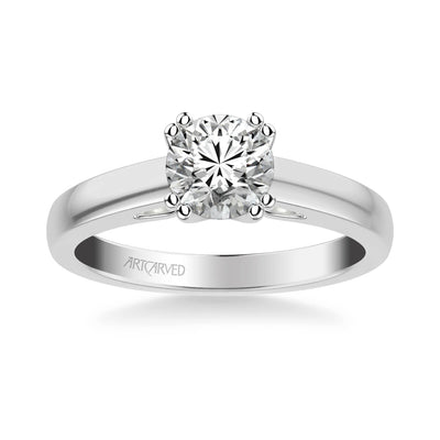 Dahlia Classic Solitaire Diamond Engagement Ring