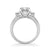 Amanda Classic Three Stone Diamond Engagement Ring