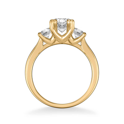 Amanda Classic Three Stone Diamond Engagement Ring