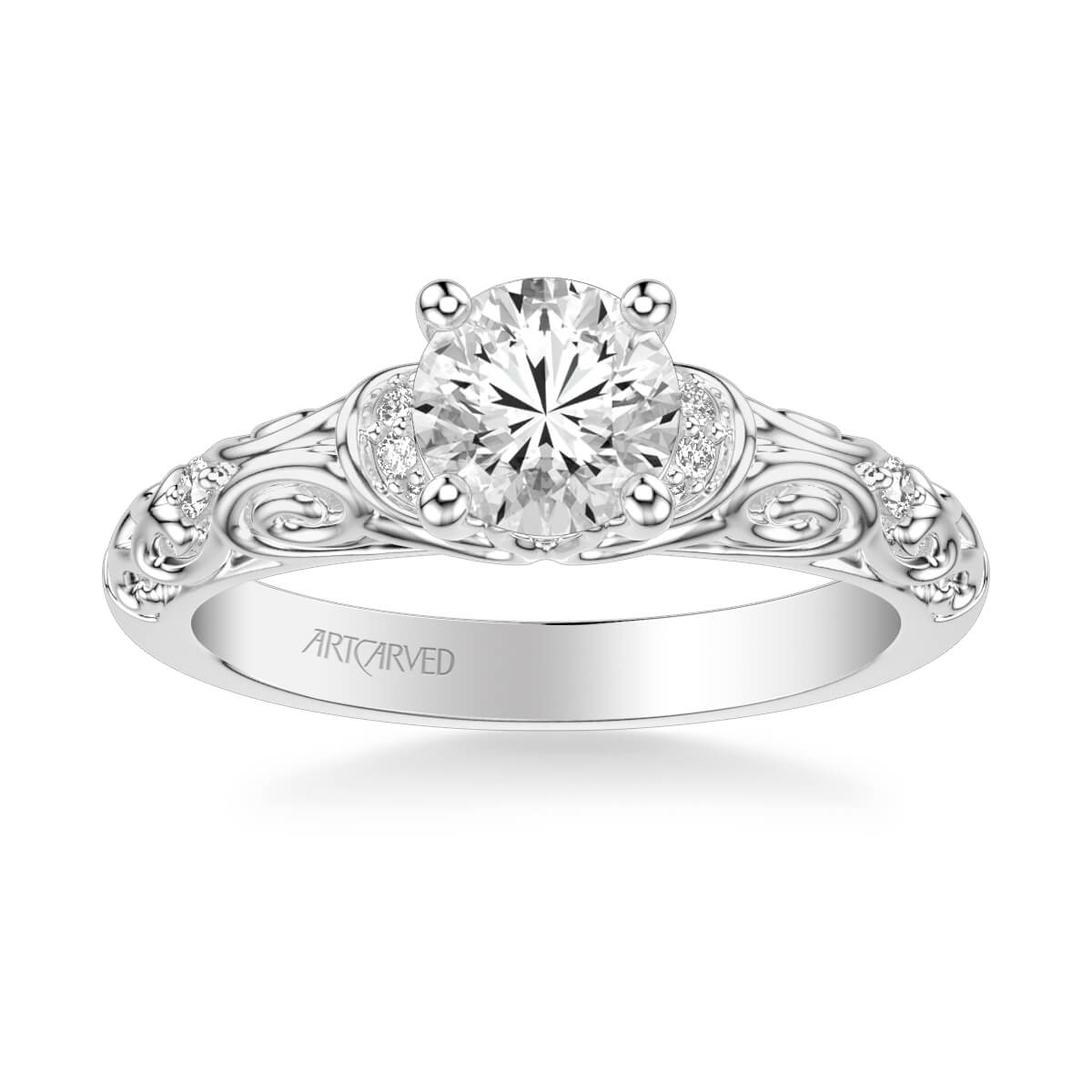 Artcarved Peyton Diamond Engagement Ring | Ben Garelick Jewelers