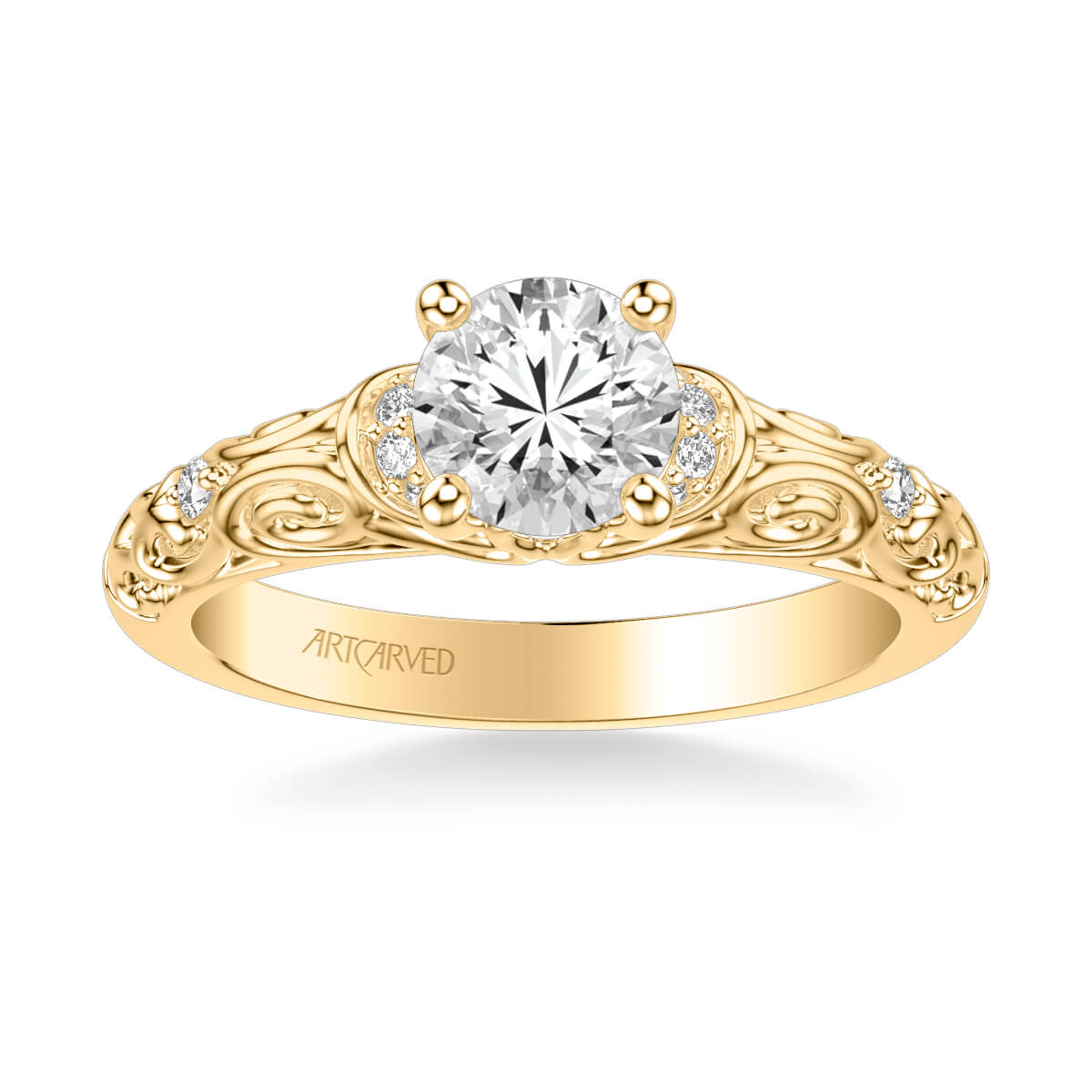 Vintage art carved rings discount