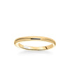 April Contemporary Polished Wedding Band