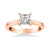 Lindsey Classic Solitaire Diamond Engagement Ring