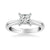 Lindsey Classic Solitaire Diamond Engagement Ring