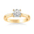 Lindsey Classic Solitaire Diamond Engagement Ring