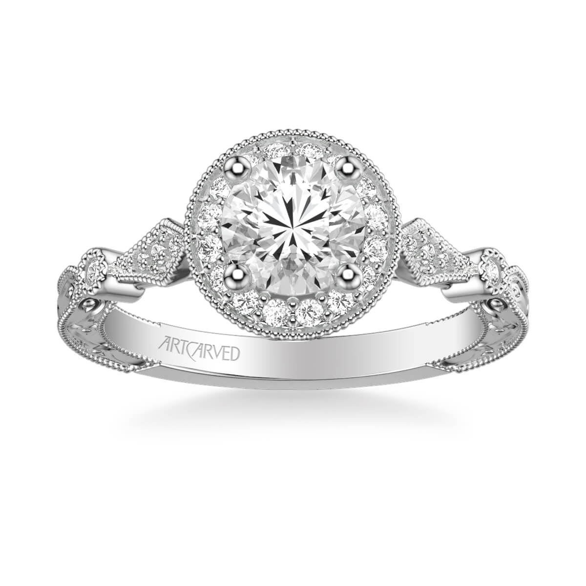 Shop the Noam Carver Engagement Ring B507-01WM | James & Sons