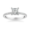 Sybil Classic Side Stone Diamond Engagement Ring