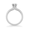 Sybil Classic Side Stone Diamond Engagement Ring