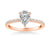 Sybil Classic Side Stone Diamond Engagement Ring