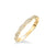 Madeleine Contemporary Diamond Twist Wedding Band