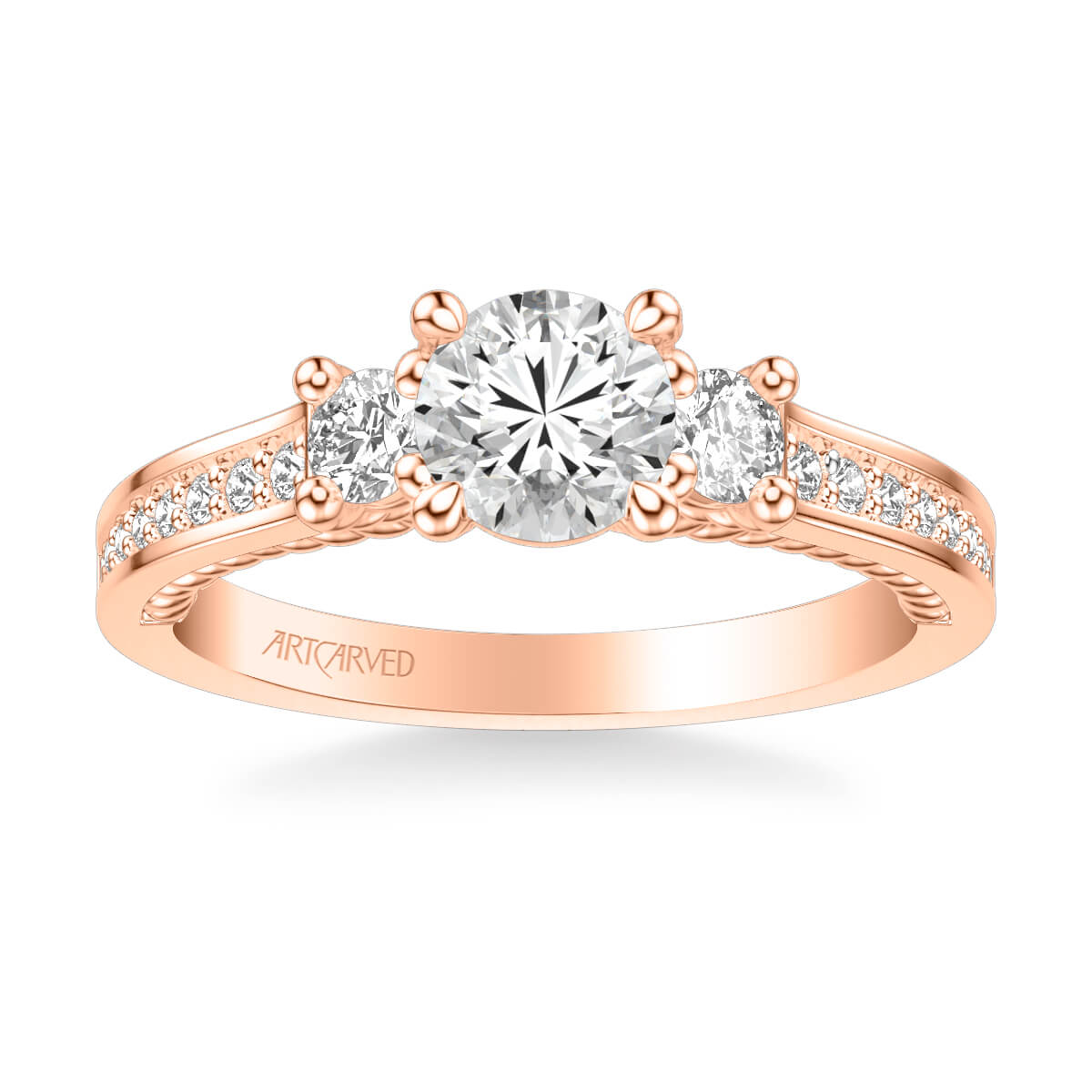 Oval diamond engagement ring with diamond pavé rope band | Oval diamond  engagement ring, Oval diamond engagement, Braided engagement rings