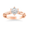 Tala Contemporary Solitaire Twist Diamond Engagement Ring