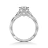 Tala Contemporary Solitaire Twist Diamond Engagement Ring