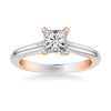 Tayla Contemporary Solitaire Twist Diamond Engagement Ring
