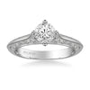 Jessamine Vintage Solitaire Heritage Collection Diamond Engagement Ring