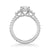 Clio Classic Three Stone Diamond Engagement Ring