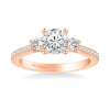 Jill Classic Three Stone Diamond Engagement Ring