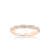 Freesia Contemporary Diamond Twist Wedding Band