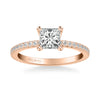 Aubrey Classic Side Stone Diamond Engagement Ring
