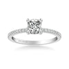 Chelsea Classic Side Stone Diamond Engagement Ring