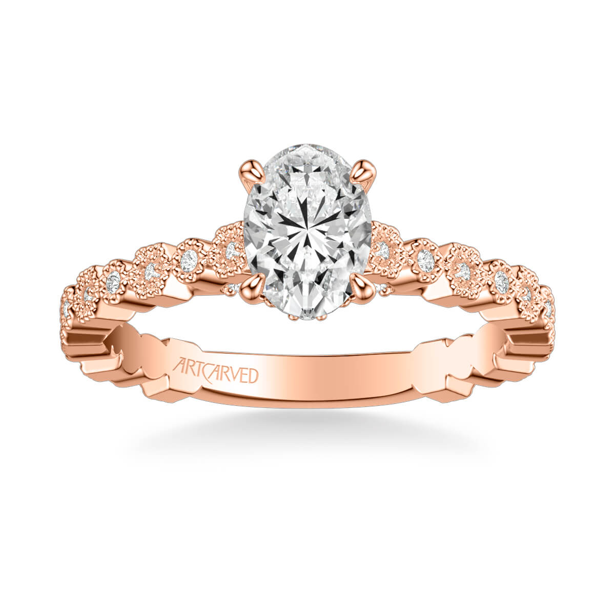 Vintage 0.25ct Diamond Art Deco Engagement Ring · AR Goldsmiths