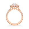 Penny Classic Round Halo Diamond Engagement Ring