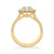 Penny Classic Round Halo Diamond Engagement Ring