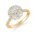 Penny Classic Round Halo Diamond Engagement Ring