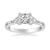 Maryann Classic Three Stone Diamond Engagement Ring