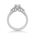 Maryann Classic Three Stone Diamond Engagement Ring