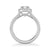 Tori Classic Cushion Halo Diamond Engagement Ring