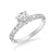 Faye Classic Side Stone Diamond Engagement Ring