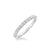 Faye Classic Diamond Wedding Band