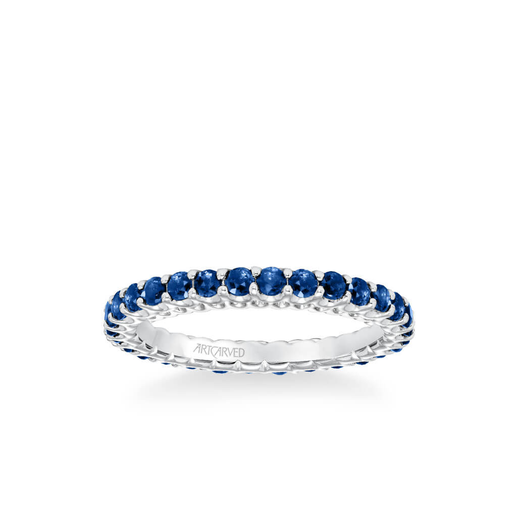 Sapphire Wedding Band Style Spotlight: Sapphire Eternity Bands - The  Natural Sapphire Company Blog