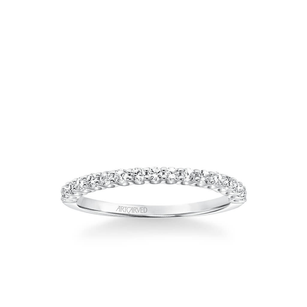 灰色のアルカディア　anniversary Art works Two Tone Crossover Diamond Anniversary Band by ArtCarved